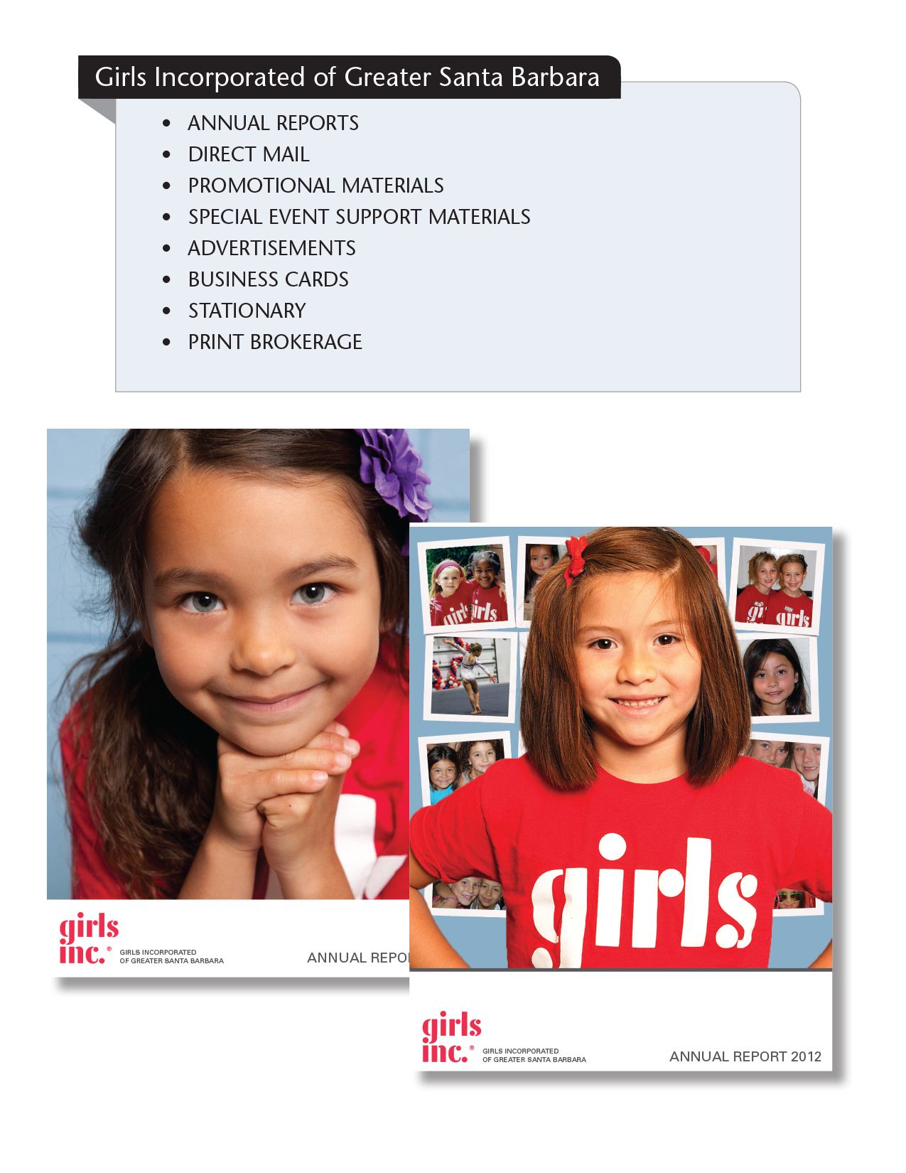Girls Incorporated of Greater Santa Barbara Kat Nash Graphics