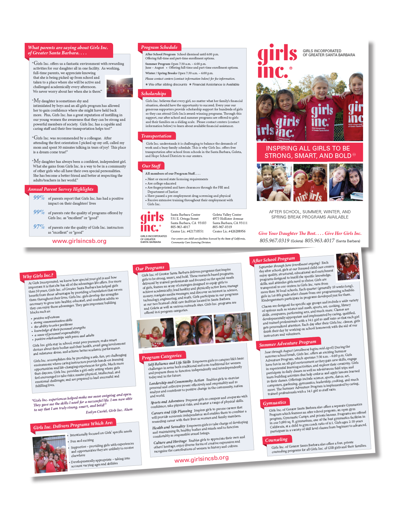 Girls Incorporated of Greater Santa Barbara Kat Nash Graphics